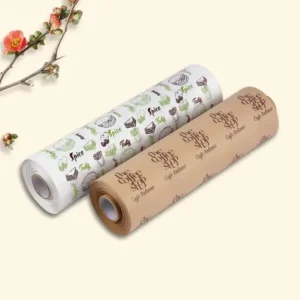 Custom Printed Butter Paper Roll